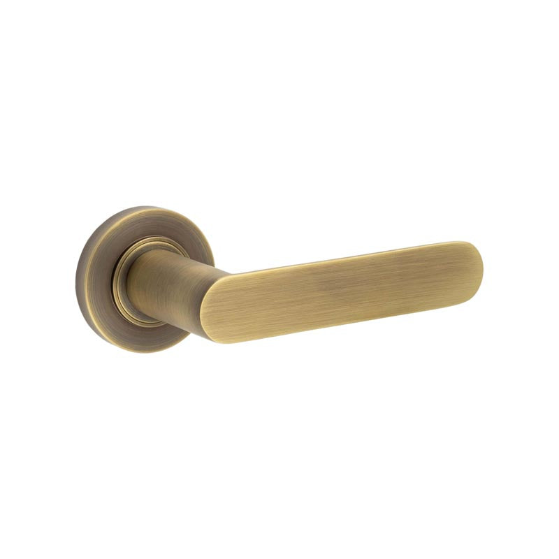 Kensington Door Handles Plain Rose