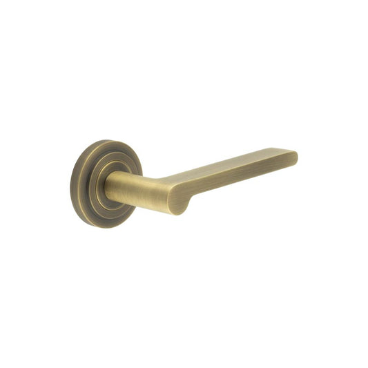 Fitzrovia Door Handles Stepped Rose