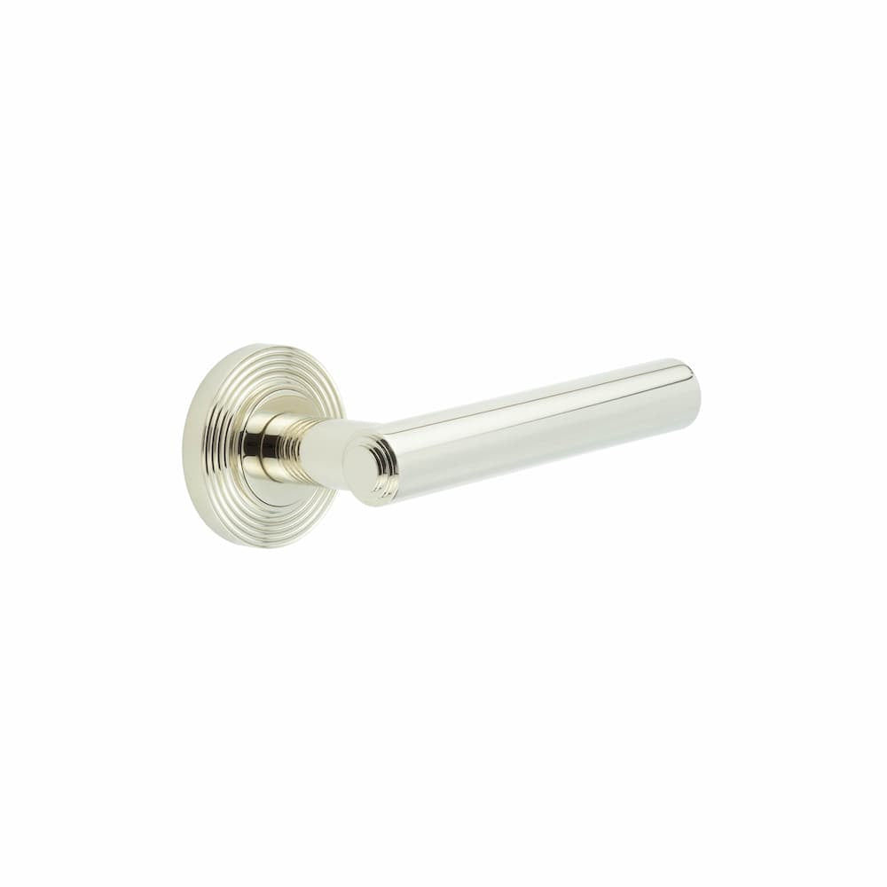 Richmond Door Handles Reeded Rose