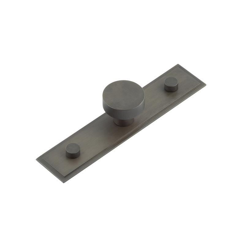 Thaxted Cupboard Knobs Stepped Backplate