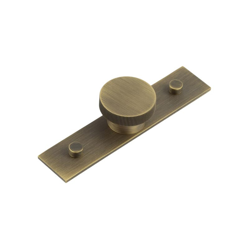 Thaxted Cupboard Knobs Plain Backplate