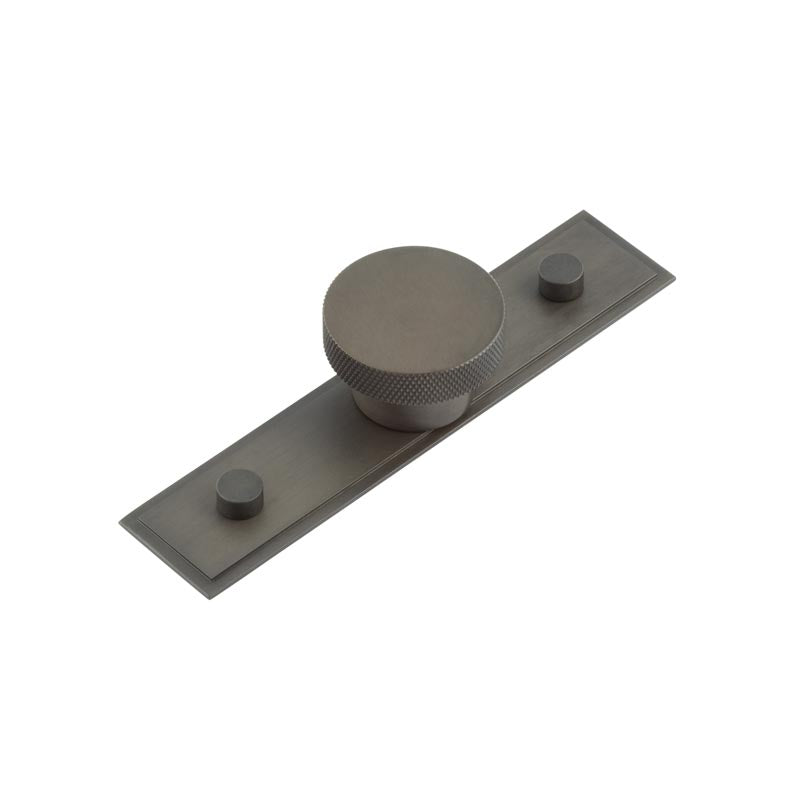 Wenlock Cupboard Knobs Stepped Backplate