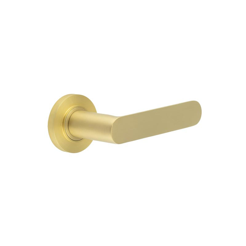 Kensington Door Handles Plain Rose