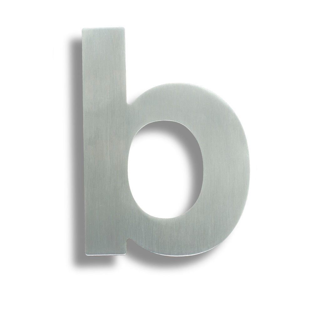 Stainless Steel Letters (Letter B)