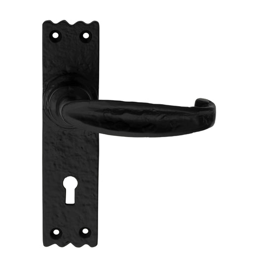 Slimline V Lever on Lock Backplate