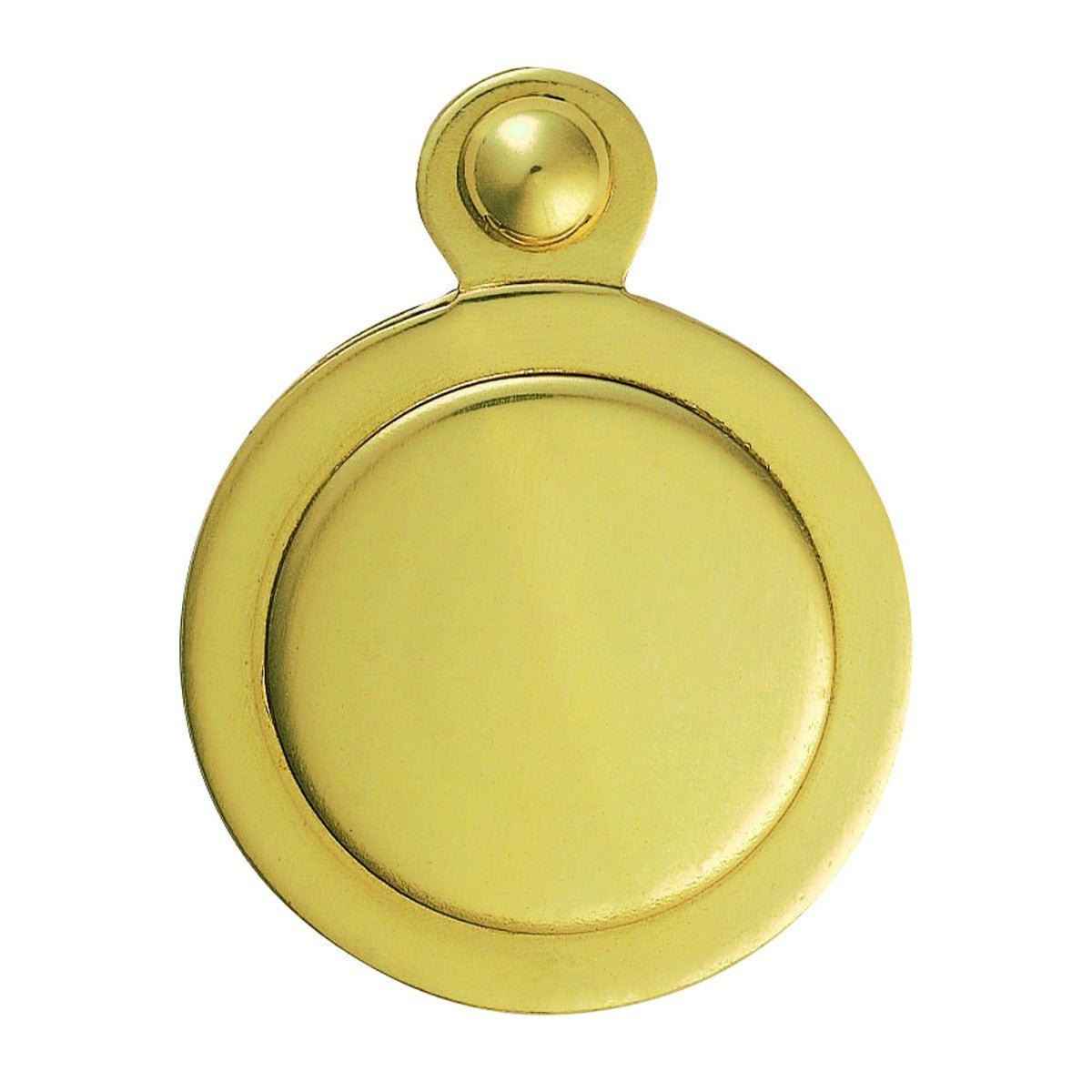 Covered Escutcheon Polished Brass