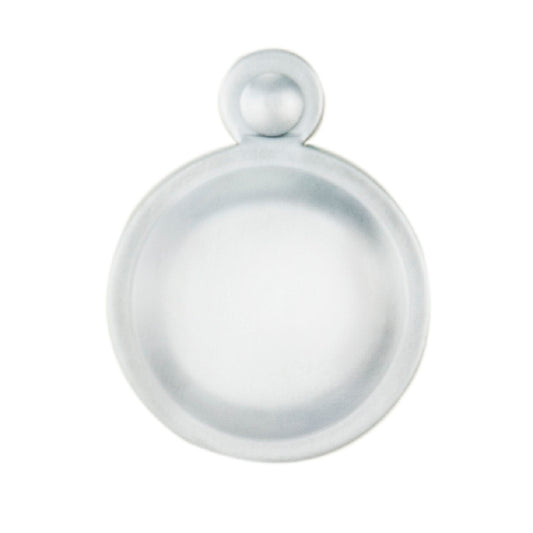 Covered Escutcheon Satin Chrome