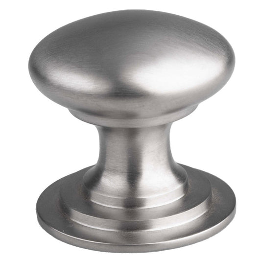 Victorian Cupboard Knob 25mm Satin Nickel