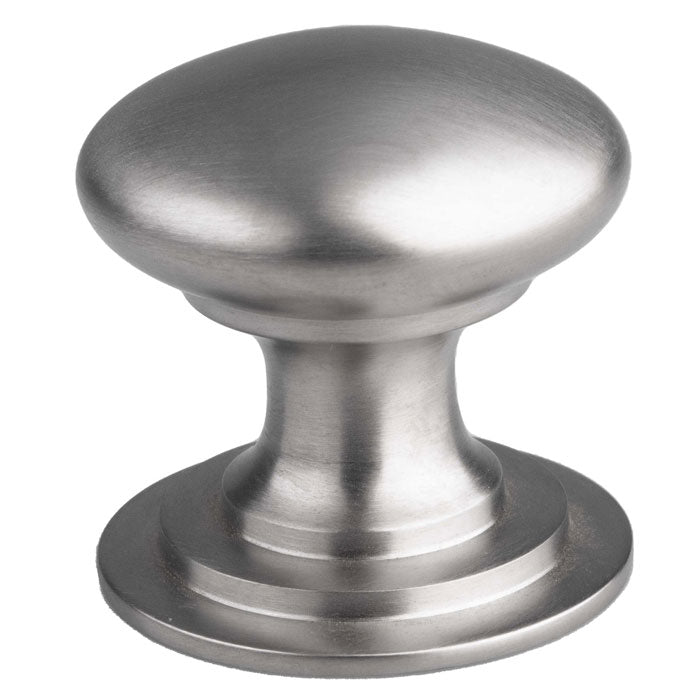 Victorian Cupboard Knob 50mm Satin Nickel