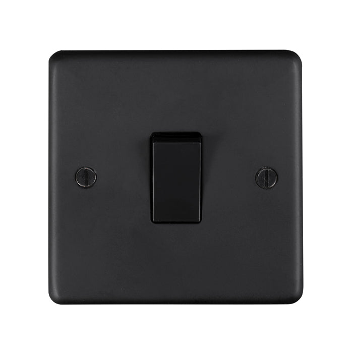 Stainless steel Intermediate Switch - Matt Black