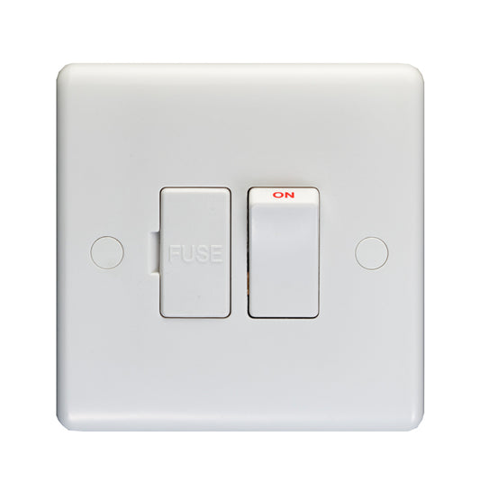 Enhance White Plastic Fuse Spur - White