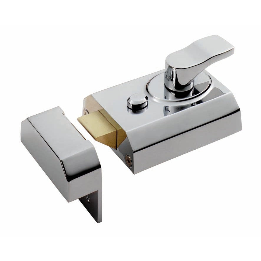 Deadlocking Rim Cylinder Nightlatch 60mm