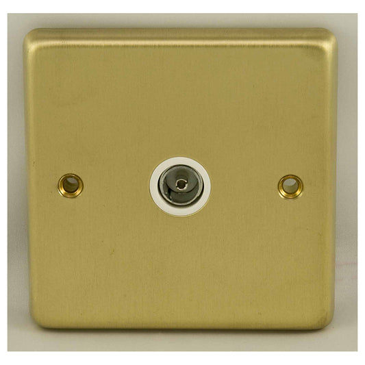 Stainless steel Tv - Satin Brass