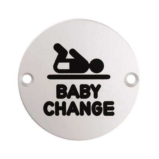 Signage Baby Change Symbol