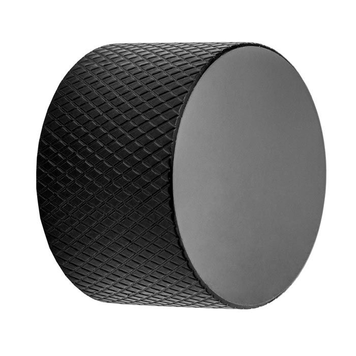 Knurled Dimmer Knob - Matt Black