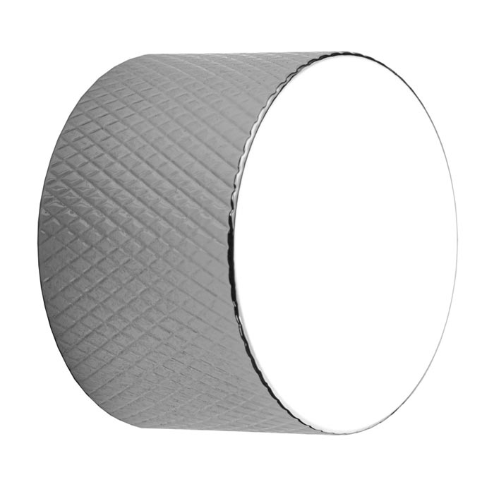 Knurled Dimmer Knob - Polished Chrome