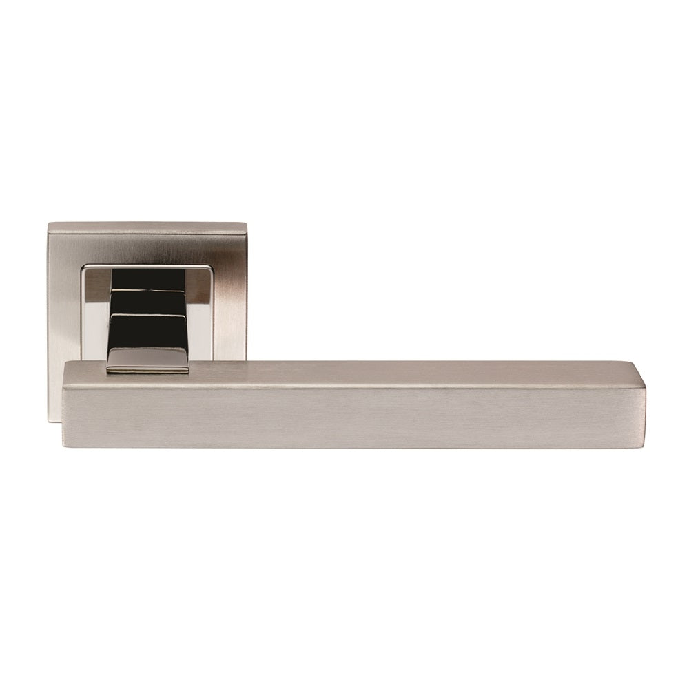 Renzo Designer Lever on Sprung Square Rose