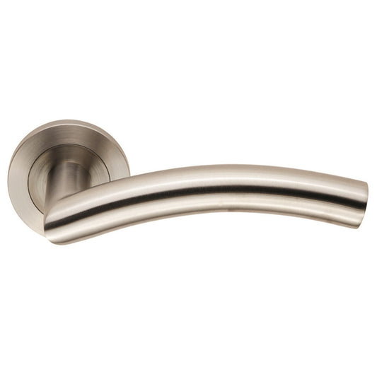 Steelworx SWL Dresda Lever on Rose