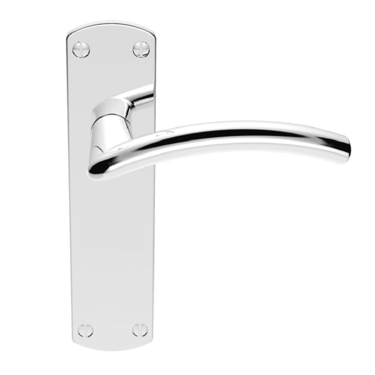 Serozzetta Tres Lever on Latch Backplate