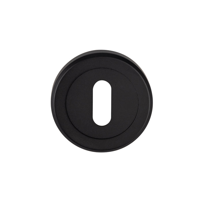 Serozzetta Standard Profile Escutcheon Matt Black