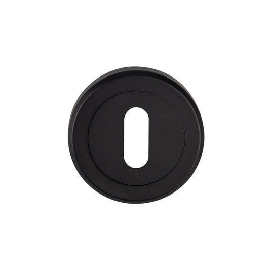 Serozzetta Standard Profile Escutcheon Matt Black