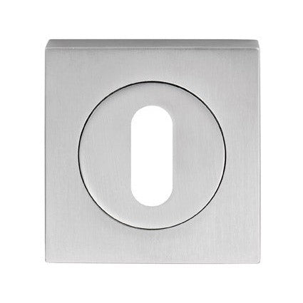 Serozzetta Square Standard Lock Profile Escutcheon