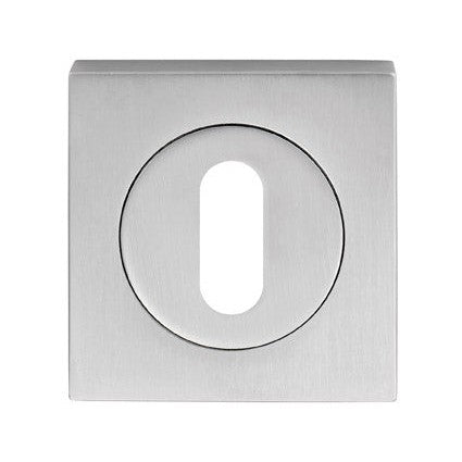 Serozzetta Square Standard Lock Profile Escutcheon