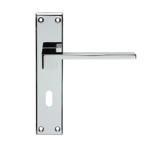 Serozzetta Equi Lever on Lock Backplate