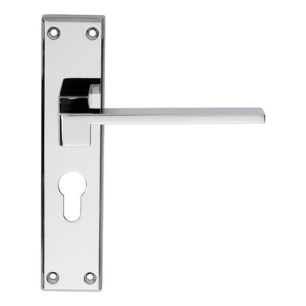 Serozzetta Equi Lever on Euro Lock Backplate