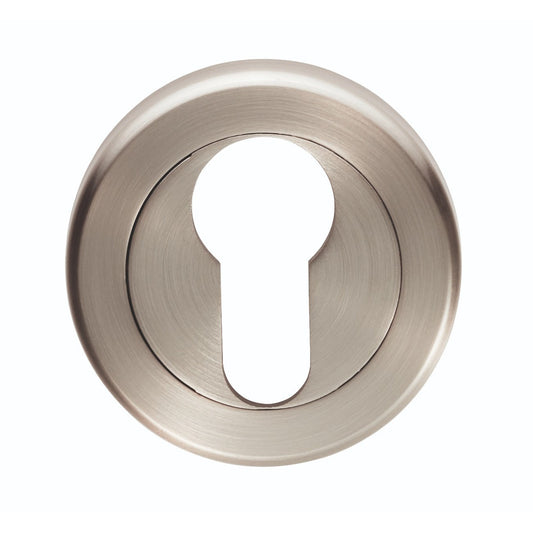 Serozzetta Euro Profile Escutcheon Satin Nickel