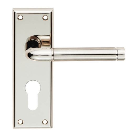 Serozzetta Quaranta Lever on Euro Lock Backplate