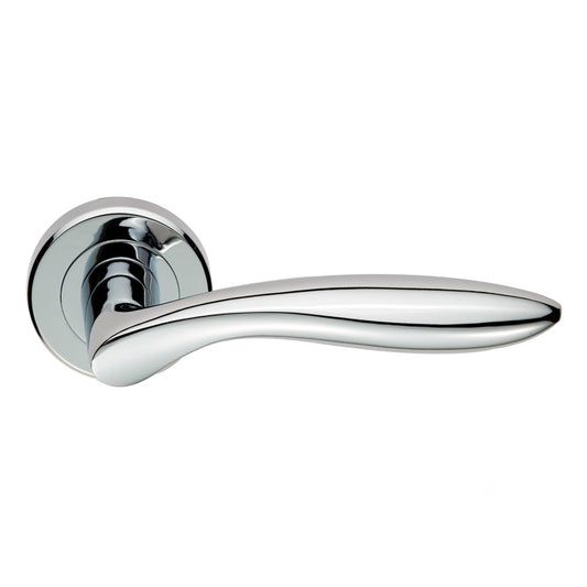 Serozzetta Shark Lever on Rose Polished Chrome